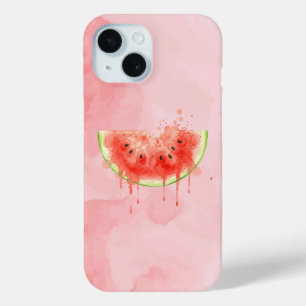 Coque Pour iPhone 15 Pastèque