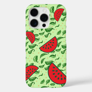 Coques iPhone 16 Pro Pastèque et feuille juteuse
