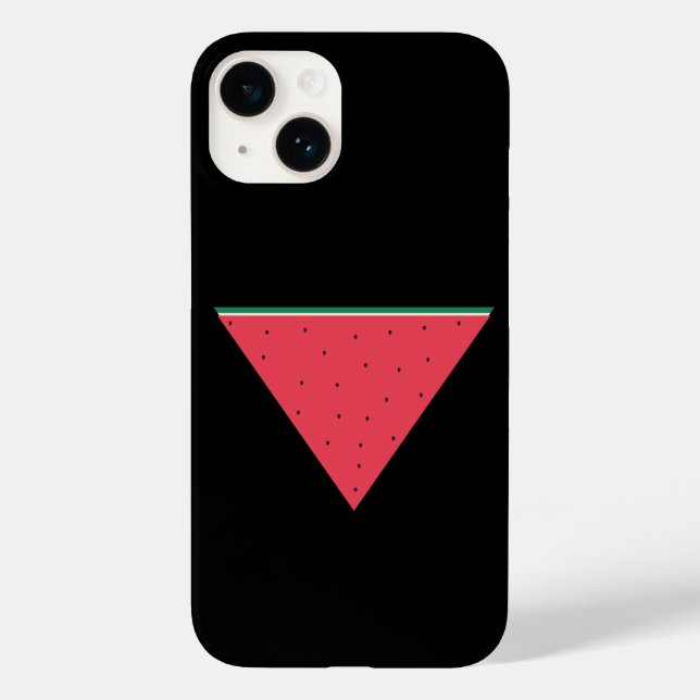 Coques Case-Mate iPhone Pastèque sur résistance inversée au triangle rouge (Verso)