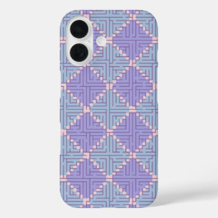 Coque Pour iPhone 16 Patchwork de Maze