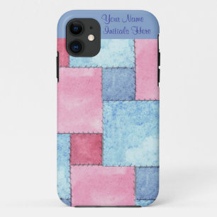 Etui iPhone Case-Mate Patchwork iPhone 5 Coque, Rose, Blues