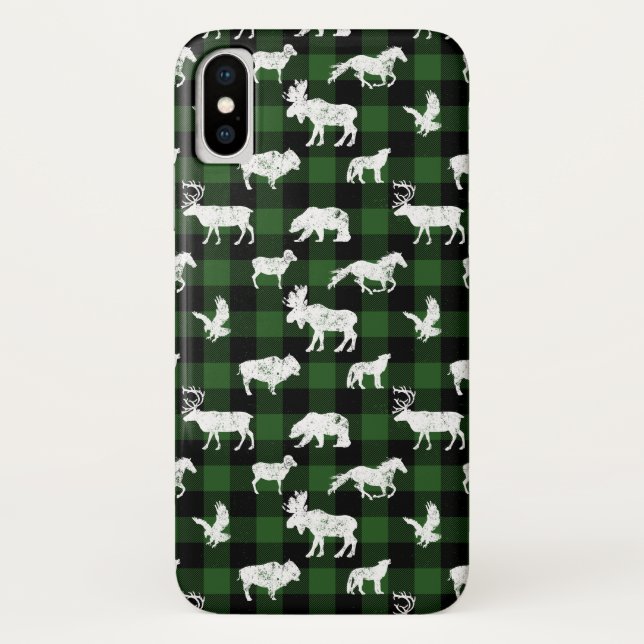 Coques Case-Mate iPhone Pâte à bison vert (Dos)