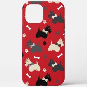 Case-Mate iPhone Case Pâtes et os de Terrier écossais