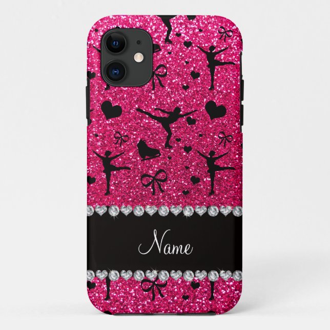 Coques Case-Mate iPhone Patinage artistique nommé fait sur commande de (Dos)