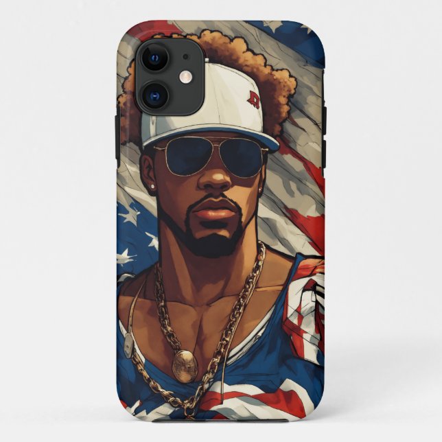 Coques Case-Mate iPhone Patriot Pulse (Dos)