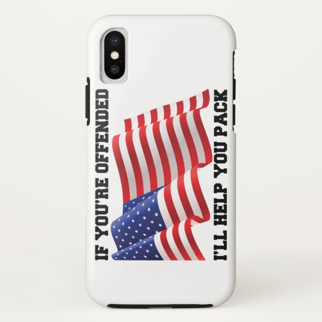 Coques Case-Mate iPhone patriote américain (Dos)