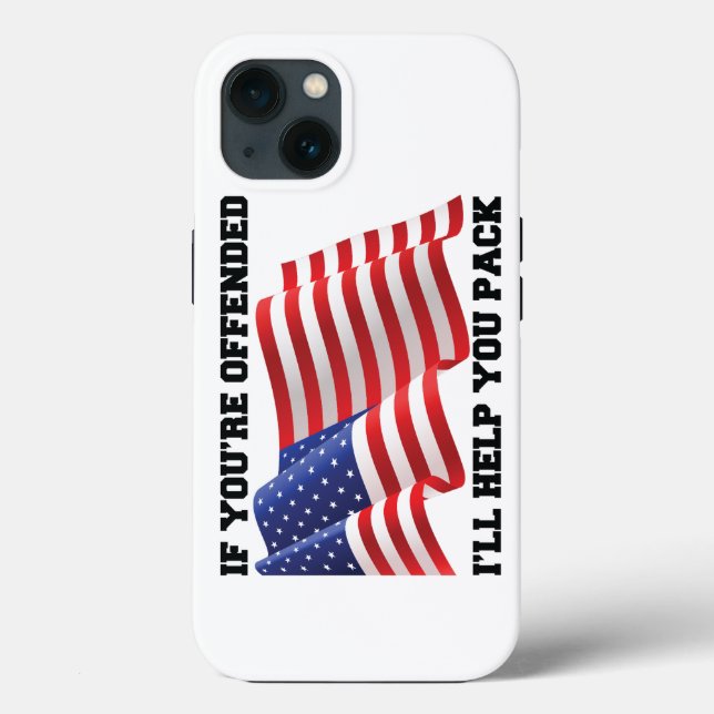 Coques Case-Mate iPhone patriote américain (Verso)