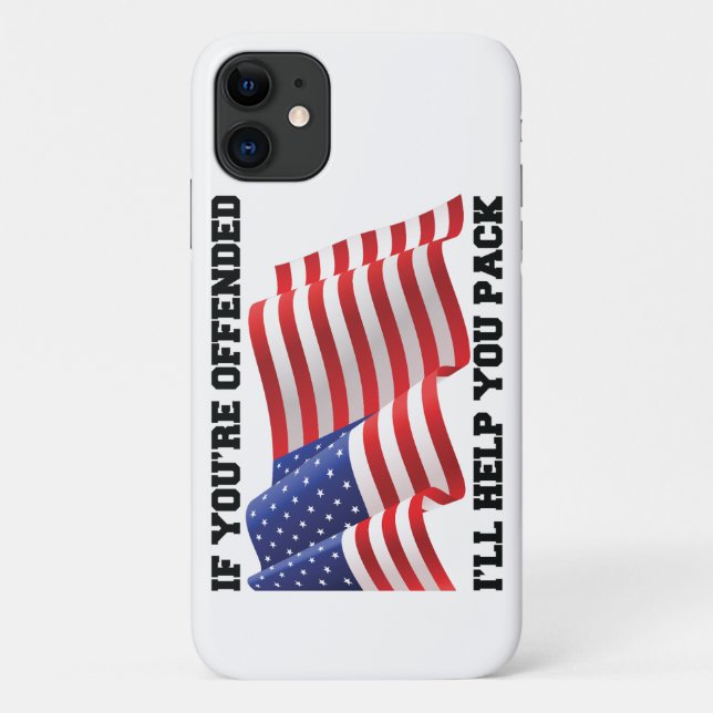 Coques Case-Mate iPhone patriote américain (Dos)