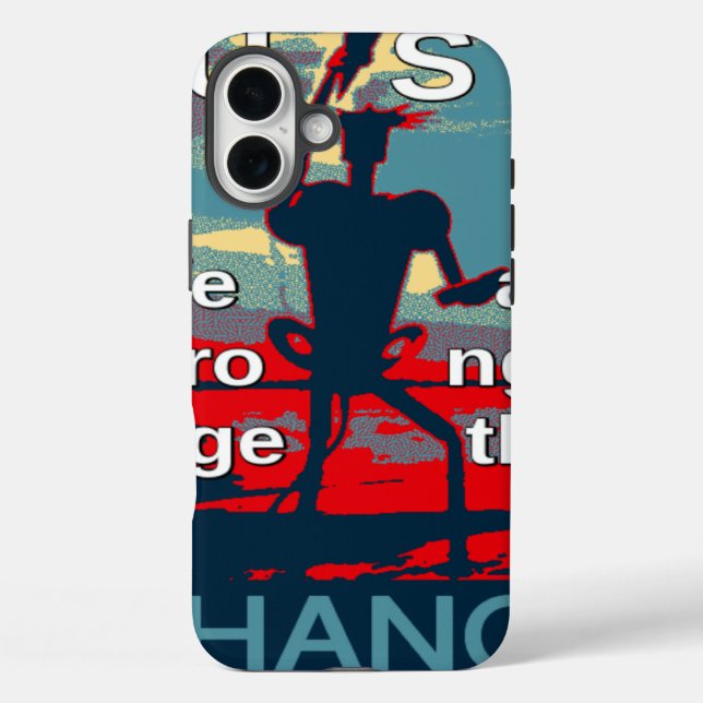 Coques Case-Mate iPhone Patriotic USA Hope Graphisme Art Design (Verso)