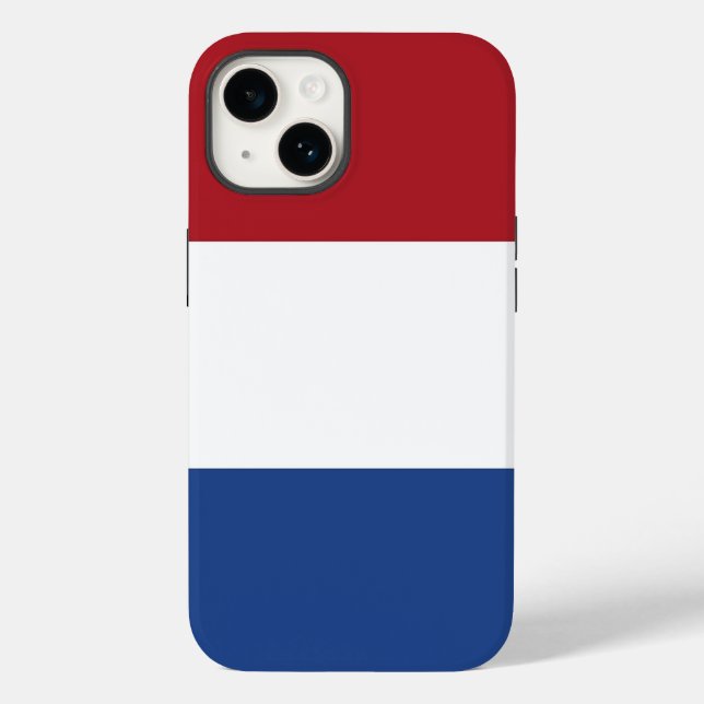 Coques Case-Mate iPhone Patriotique Apple Coque-Mate, Pays-Bas Coque-Mate  (Verso)