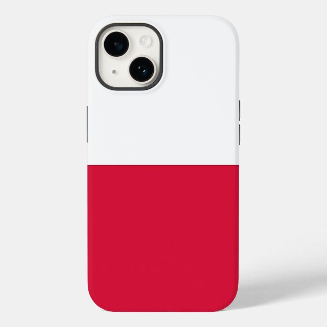Coques Case-Mate iPhone Patriotique Apple Coque-Mate, Pologne drapeau Coqu (Verso)