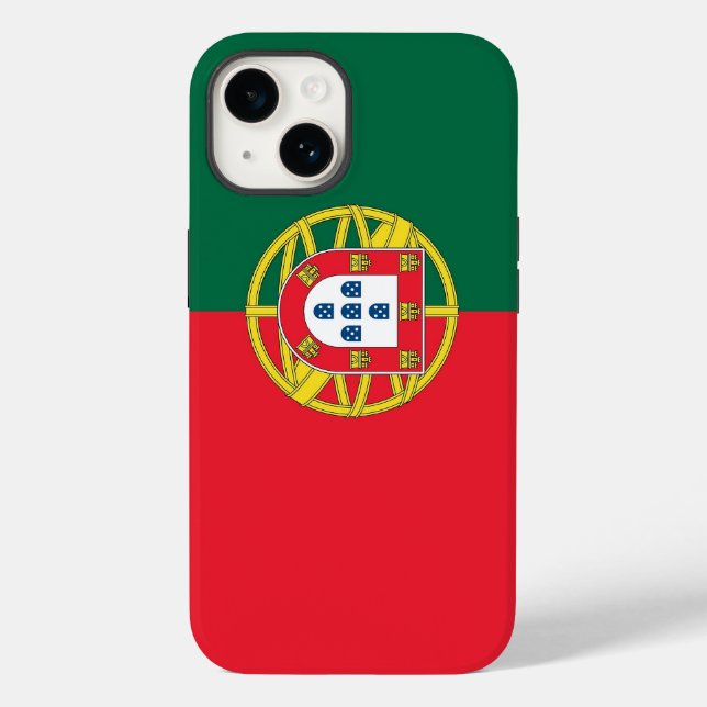 Coques Case-Mate iPhone Patriotique Apple Coque-Mate, Portugal drapeau Coq (Verso)