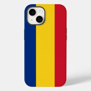 Coque Pour iPhone 14 Patriotique Apple Coque-Mate, Roumanie drapeau Coq