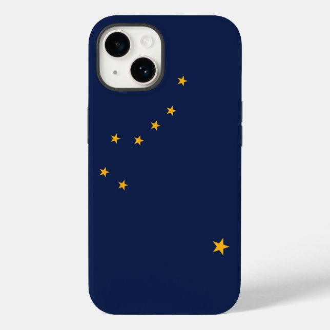Coques Case-Mate iPhone Patriotique Apple iPhone 14 Coque-Mate, drapeau de (Verso)