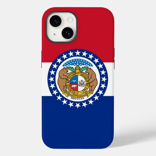 Coques Case-Mate iPhone Patriotique Apple iPhone 14 Coque-Mate, drapeau du (Verso)