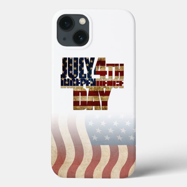 Coques Case-Mate iPhone Patriotique Juillet 4 (Verso)
