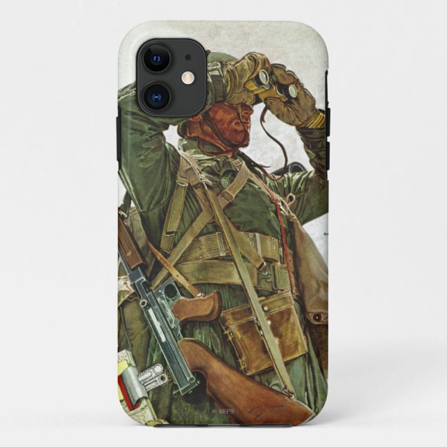 Coques Case-Mate iPhone Patrouille de réservoir (Dos)