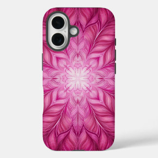 Coque Pour iPhone 16 Pattern Batik Pink