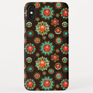 Case-Mate iPhone Case Pattern de Ethnic Brooches Seamless