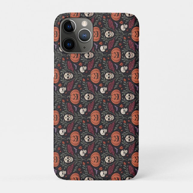 Coques Case-Mate iPhone Pattern d'Halloween (Dos)