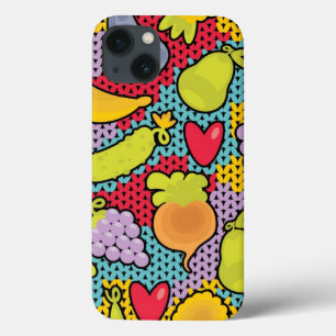 Coques Pour iPhone Pattern with fruits and vegetables