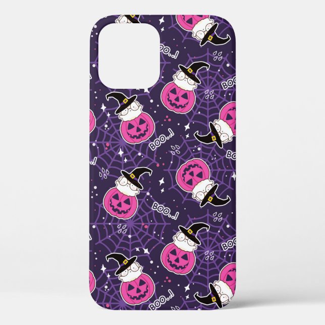 Coques Case-Mate iPhone Patters de Cute Cats et Pumkins (Verso)