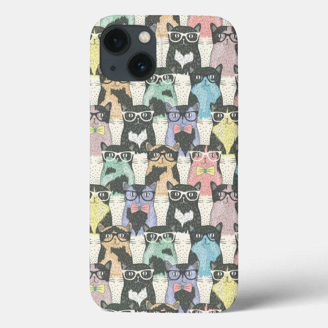 Coques Case-Mate iPhone Patters de Hipster Cute (Verso)