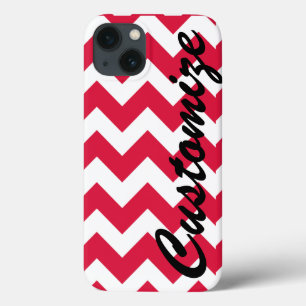 Coques Pour iPhone Patters de Red Chevron