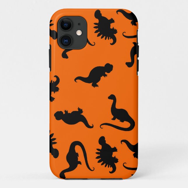 Coques Case-Mate iPhone Patterson sur orange (Dos)