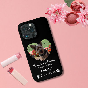 Case-Mate iPhone Case Pattes dans nos cœurs Photo Mémoire de l'animal fa