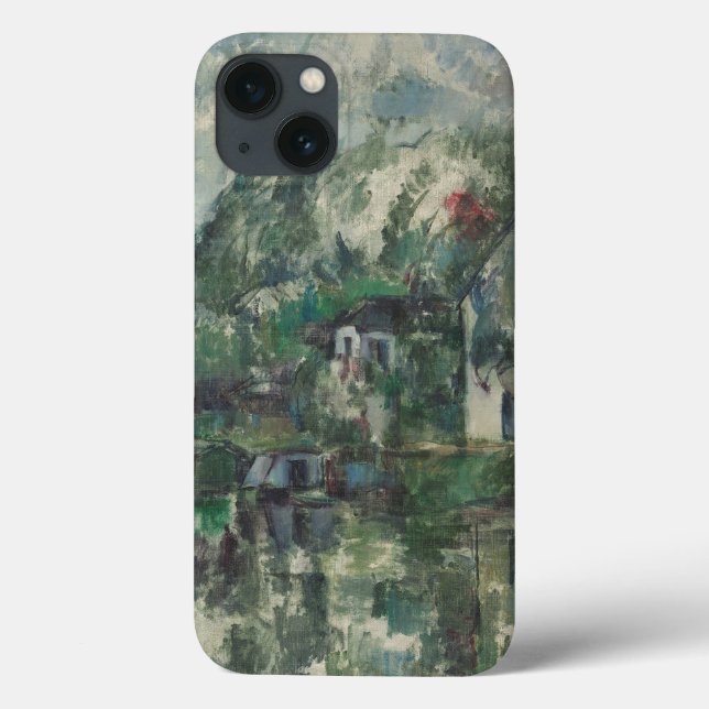 Coques Case-Mate iPhone Paul Cezanne | At the Water's Edge, c. 1890 (Verso)