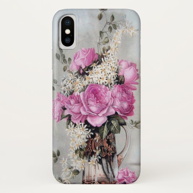 Coques Case-Mate iPhone Paul De Longpre Roses roses roses dans Vase (Dos)