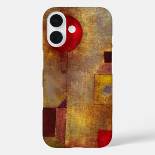 Coque Pour iPhone 16 Paul Klee Red Balloon Abstrait Art Coloré