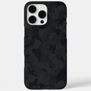 Coques iPhone 16 Pro Max Pavé HAMbyWG I - Camouflage noir
