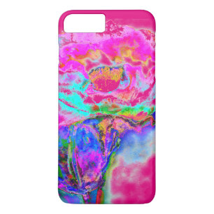 Coque Case-Mate Pour iPhone Pavot rose, aquarelle peinture florale