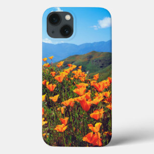 Etui iPhone Case-Mate Pavots de Californie couvrant un flanc de colline