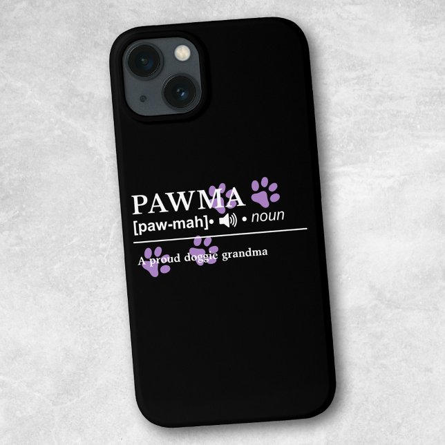 Coques Case-Mate iPhone Pawma - Définition Personnalisable - Doggie Grandm (Créateur téléchargé)