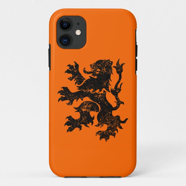 Coques Case-Mate iPhone Pays-Bas Lion (Dos)