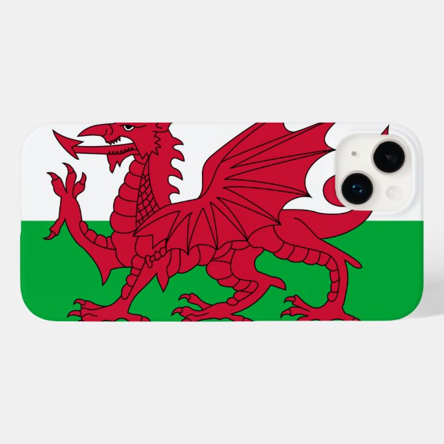 Coques Case-Mate iPhone Pays de Galles (Verso (horizontal))