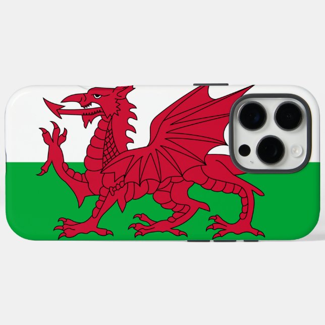 Coques Case-Mate iPhone Pays de Galles (Verso (horizontal))