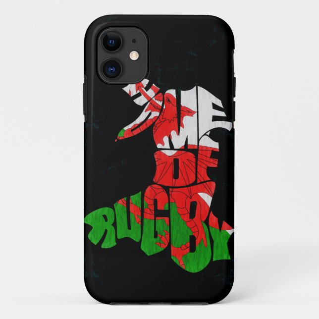 Coques Case-Mate iPhone Pays de Galles Maison de Rugby (Dos)