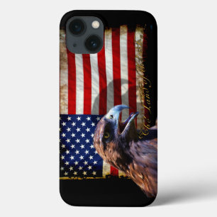 Etui iPhone Case-Mate Pays du drapeau et de l'aigle patriotique libres d