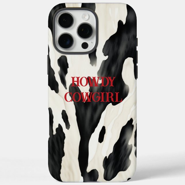 Coques Case-Mate iPhone Pays occidental de vaches d'élevage (Verso)