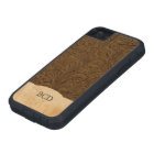 Pays rustique simili cuir usiné décoré d'un