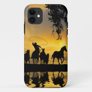 Case-Mate iPhone Case Pays Western Cowboy et Wild Hors