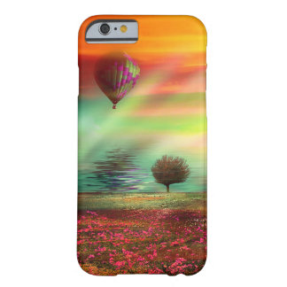 Coque iPhone 6 Barely There Paysage assez chaud d'imaginaire de ballon à air