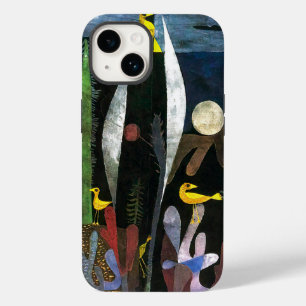 Coque Pour iPhone 14 Paysage aux oiseaux jaunes   Paul Klee