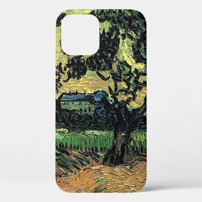 Coques Case-Mate iPhone Paysage avec Château d'Auvers par Vincent van Gogh (Verso)