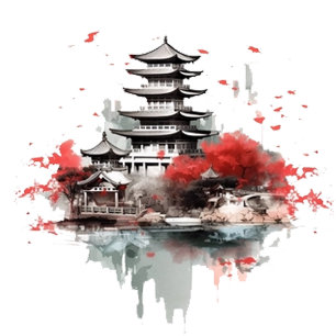 Case-Mate iPhone Case Paysage chinois