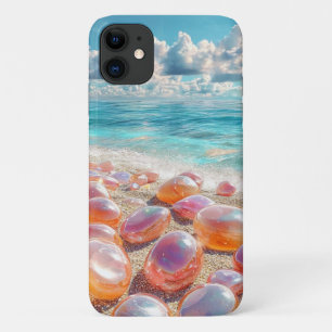 Case-Mate iPhone Case Paysage de Pebble Beach Océan Calme Pierres Nature
